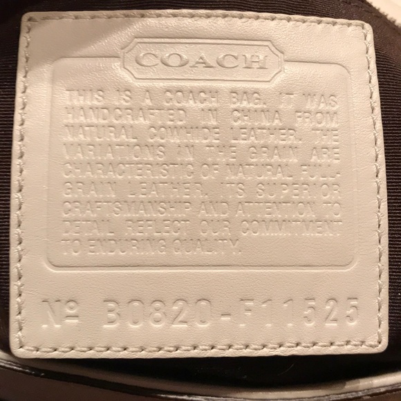 All Leather Coach Bag - Picture 6 of 8